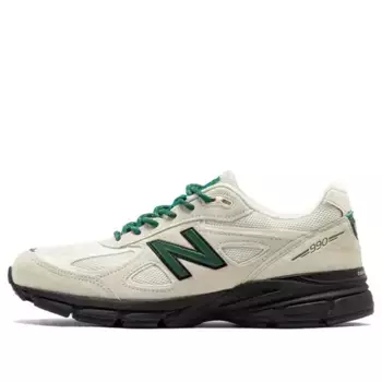 Кроссовки 990v4 made in usa 'macadamia nut black' New Balance, мультиколор