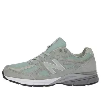 Кроссовки 990v4 сделано в США New Balance, серый