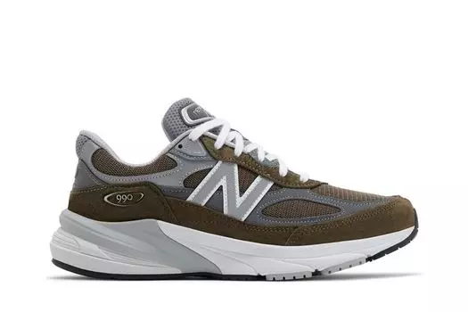Кроссовки 990v6 Made in USA 'True Camo', зеленый