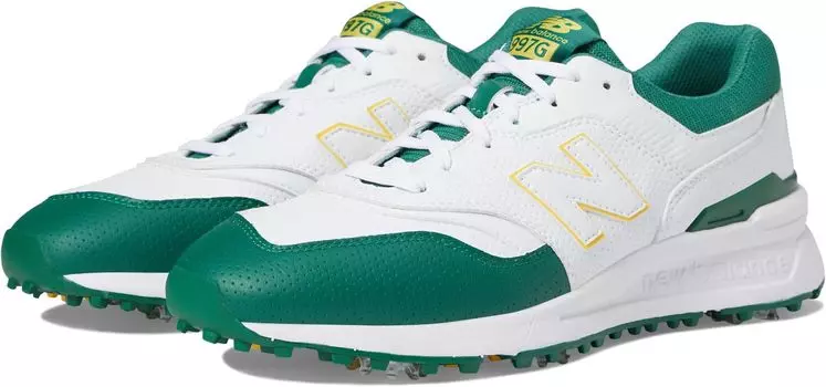 Кроссовки 997 Golf Shoes New Balance, цвет White/Green