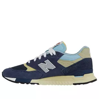 Кроссовки 998 made in usa 'navy chrome blue' New Balance, синий