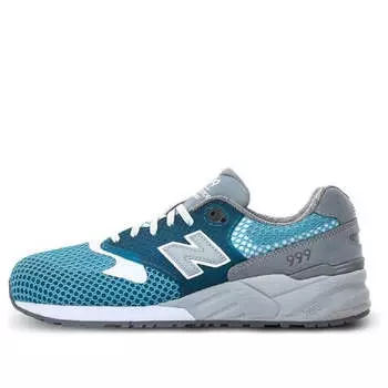 Кроссовки 999 re-engineered 'mosaic blue' New Balance, серый