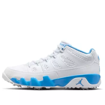 Кроссовки 9 ретро низкие гольф Air Jordan, белый