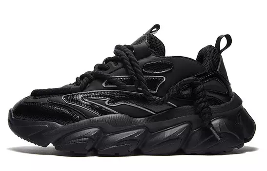 Кроссовки A1 Chunky Sneakers Unisex Low-top, черный