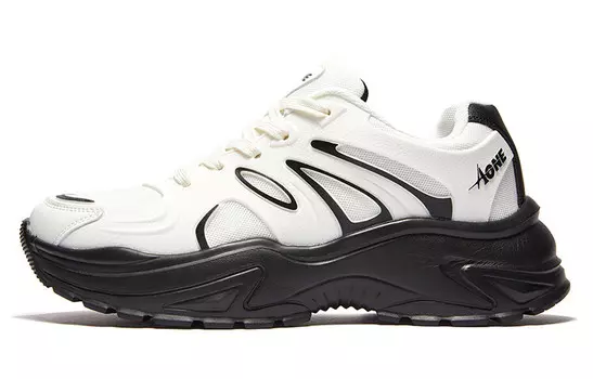 Кроссовки A1 Chunky Sneakers Unisex Low-top, черный/белый