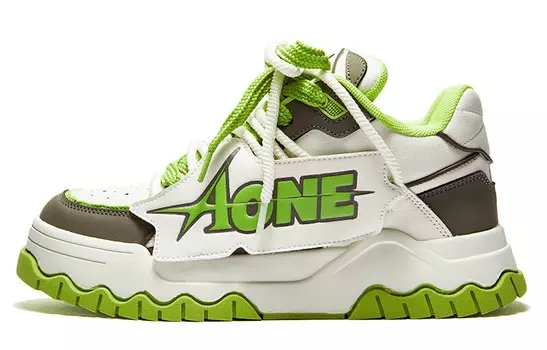 Кроссовки A1 Skateboarding Shoes Unisex Low-top, серый