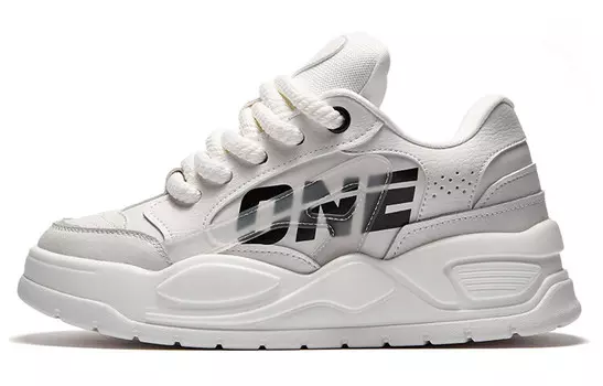 Кроссовки A1 Skateboarding Shoes Unisex Low-top, белый