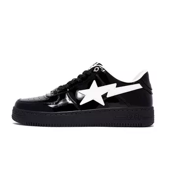 Кроссовки A BATHING APE Bape Lifestyle Shoes Women's Low-top, черный
