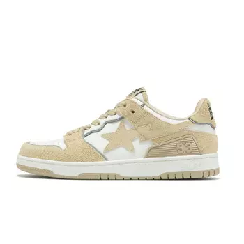 Кроссовки A BATHING APE SK8 Skateboarding Shoes Women's Low-top, черный