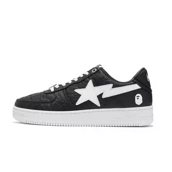 Кроссовки A BATHING APE STA Skateboarding Shoes Men Low-top, черный
