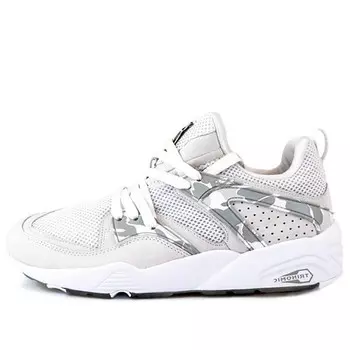 Кроссовки a bathing ape x blaze of glory 'white' Puma, белый
