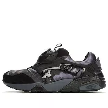 Кроссовки a bathing ape x disc blaze 'black camo' Puma, черный