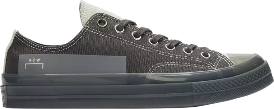 Кроссовки A-Cold-Wall* x Chuck 70 Low 'Pavement', серый