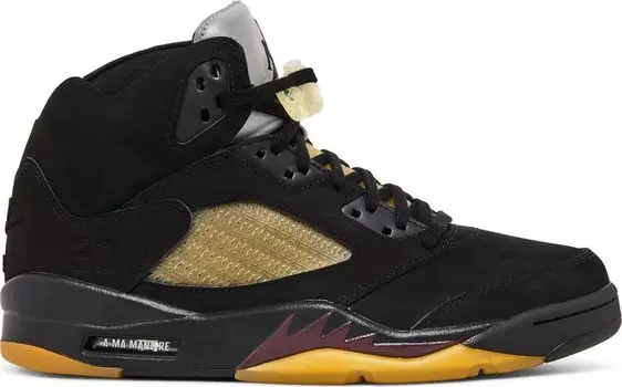 Кроссовки A Ma Manire x Air Jordan 5 Retro 'Dusk', черный