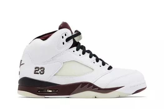 Кроссовки A Ma Manire x Air Jordan 5 Retro OG 'Violet Ore', белый