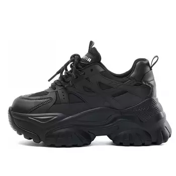 Кроссовки A poinsettia princess Chunky Sneakers Women's Low-top, цвет White mesh