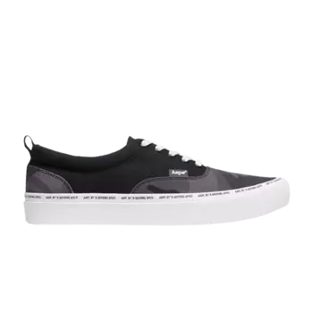 Кроссовки AAPE Lace 'Black Camo', черный