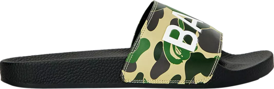 Кроссовки ABC Camo Slide 'Green Text', зеленый