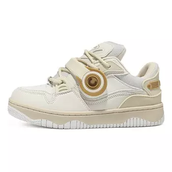 Кроссовки ABCIO Skateboarding Shoes Unisex Low-top, цвет Banana color