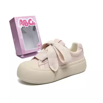 Кроссовки ABCIO Skateboarding Shoes Women's Low-top, белый