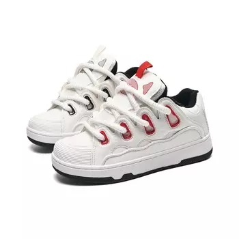 Кроссовки ABCIO Skateboarding Shoes Women's Low-top Mismatched, цвет Mismatched