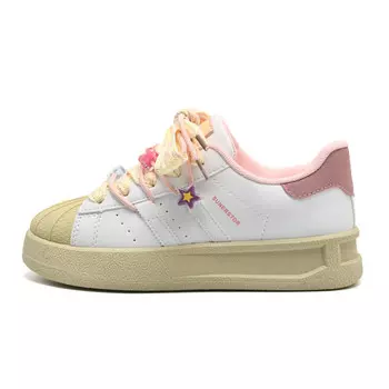Кроссовки ABCIO Skateboarding Shoes Women's Low-top, фиолетовый