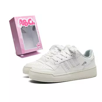 Кроссовки ABCIO Skateboarding Shoes Women's Low-top, красный