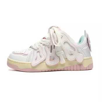 Кроссовки ABCIO Skateboarding Shoes Women's Low-top, белый