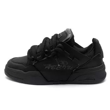 Кроссовки Abciu X Seattle Palm Skateboarding Shoes Unisex Low-top Black, черный