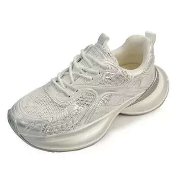 Кроссовки ABCYLM Chunky Sneakers Women's Low-Top, серебряный