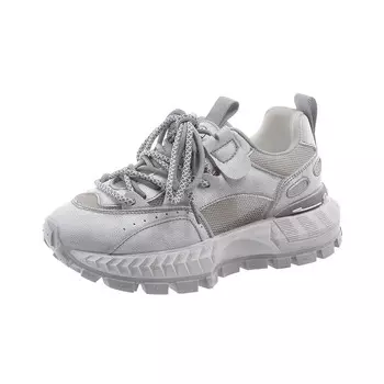 Кроссовки ABCYLM Chunky Sneakers Women's Low-Top, черный