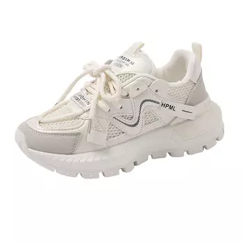 Кроссовки ABCYLM Chunky Sneakers Women's Low-Top, черный