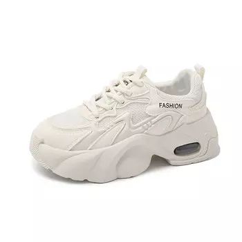 Кроссовки ABCYLM Chunky Sneakers Women's Low-Top, бежевый
