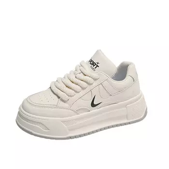 Кроссовки ABCYLM Skateboarding Shoes Women's Low-top, черный