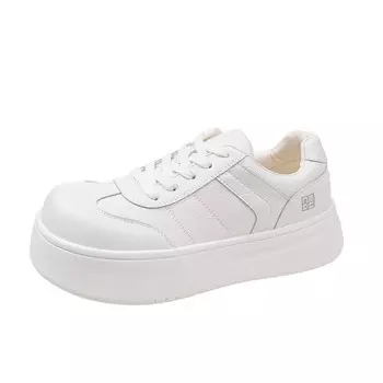 Кроссовки ABCYLM Skateboarding Shoes Women's Low-top, белый