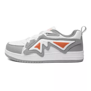Кроссовки ABIDJAN Skateboarding Shoes Unisex Low-top, черный/белый