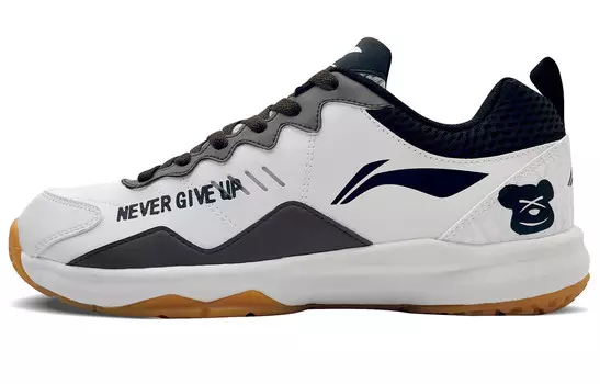 Кроссовки Ace Badminton унисекс с низким верхом, черный/коричневый Lining