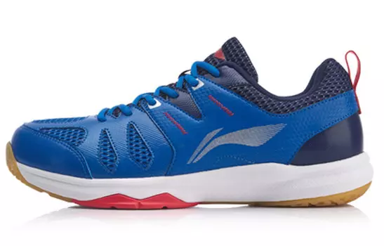 Кроссовки Ace Badminton унисекс с низким верхом синего цвета Lining