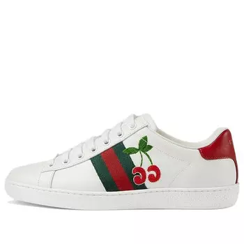 Кроссовки ace gg 'cherry' Gucci, белый