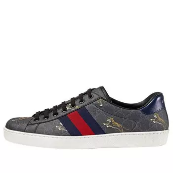 Кроссовки ace gg supreme 'tigers' Gucci, черный