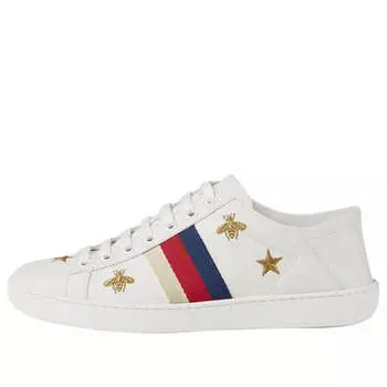 Кроссовки ace Gucci, белый