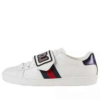 Кроссовки ace Gucci, белый