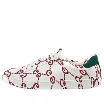 Кроссовки ace Gucci, белый
