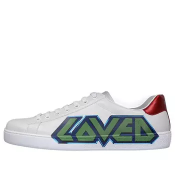 Кроссовки ace 'loved' Gucci, белый