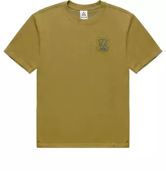 Кроссовки acg ss tee 'olive green' Nike, зеленый