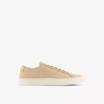 Кроссовки Achilles из замши с низким берцем Common Projects, белый