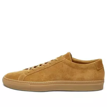 Кроссовки achilles suede low 'tan' Common Projects, бежевый