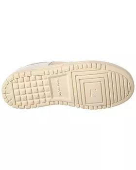 Кроссовки Acne Studios Low из смешанной кожи и замши, белый