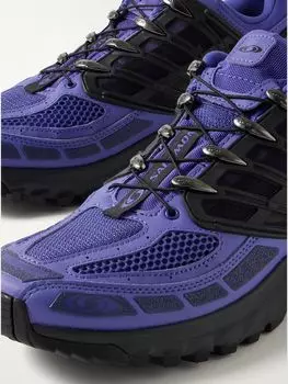 Кроссовки ACS Pro из сетки и резины SALOMON, фиолетовый