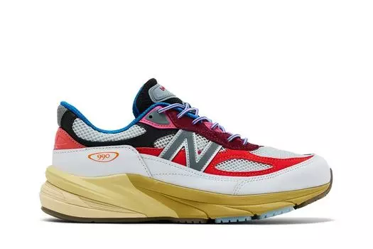 Кроссовки Action Bronson x 990v6 Made in USA 'Untitled', белый